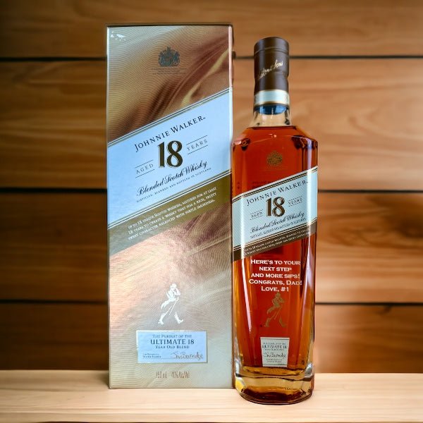 Johnnie Walker Black Double Black – Bottle Engraving