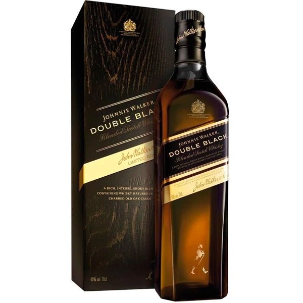 Johnnie Walker Double Black Blended Scotch Whiskey - Bottle Engraving