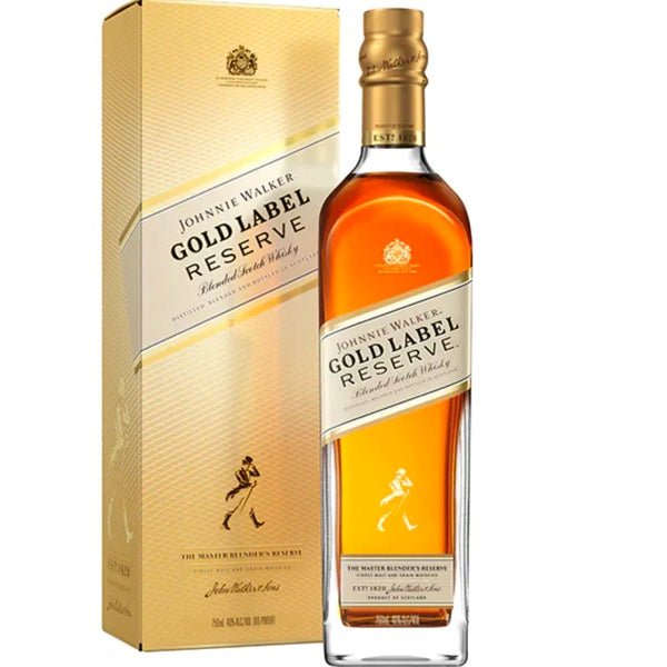 Johnnie Walker Gold Label Reserve Scotch Whiskey - Bottle Engraving