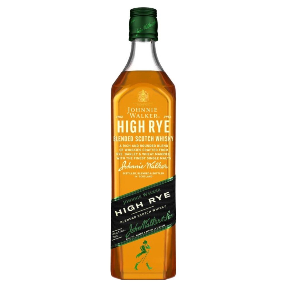 Johnnie Walker High Rye Blended Scotch Whisky - Bottle Engraving