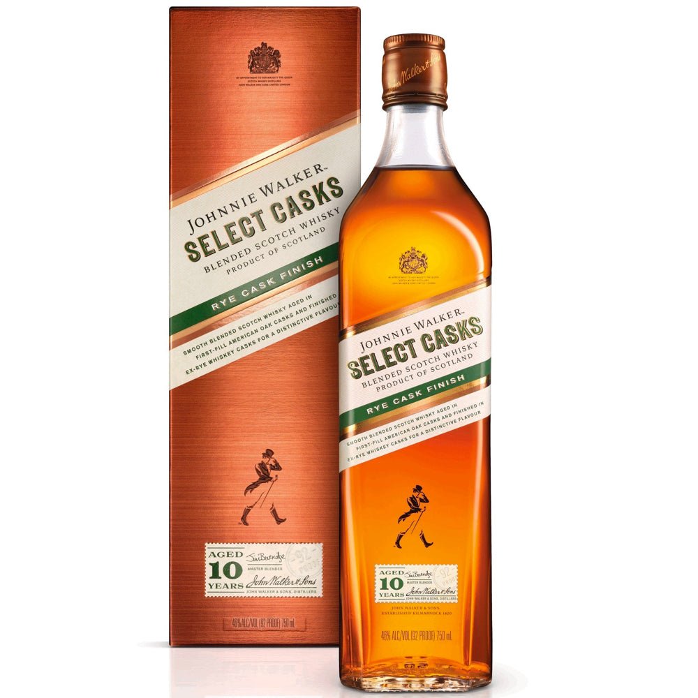 Johnnie Walker Select Casks Rye Cask Finish Blended Scotch Whisky - Bottle Engraving