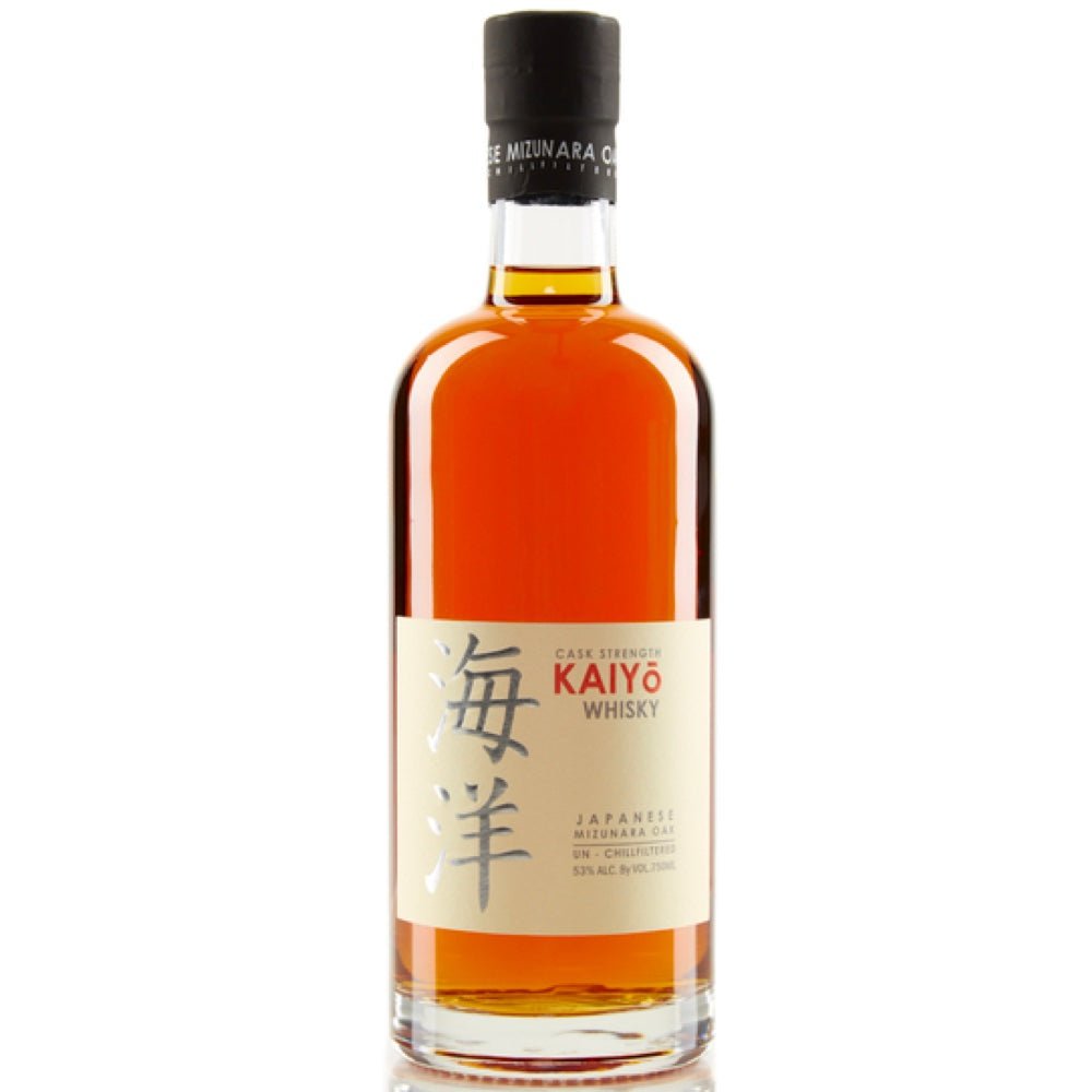Kaiyo Cask Strength Oak Japanese Whisky - Bottle Engraving
