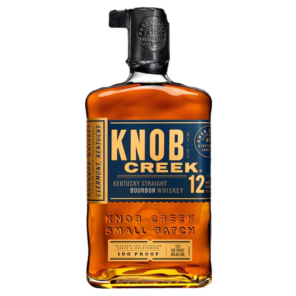 Knob Creek 12 Year Old Kentucky Bourbon Whiskey - Bottle Engraving