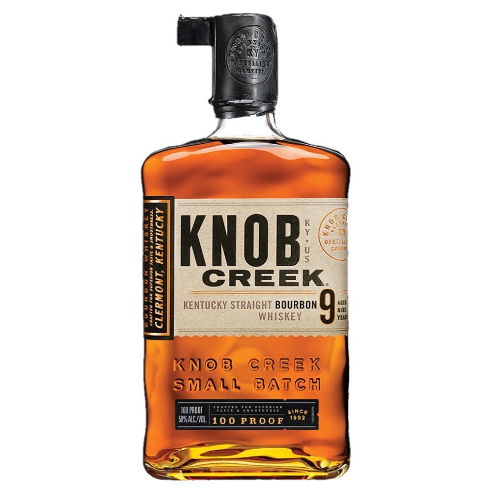 Knob Creek 9 Year Old Kentucky Straight Bourbon Whiskey - Bottle Engraving