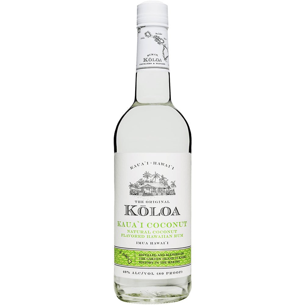 Kōloa Kauaʻi Coconut Rum - Bottle Engraving