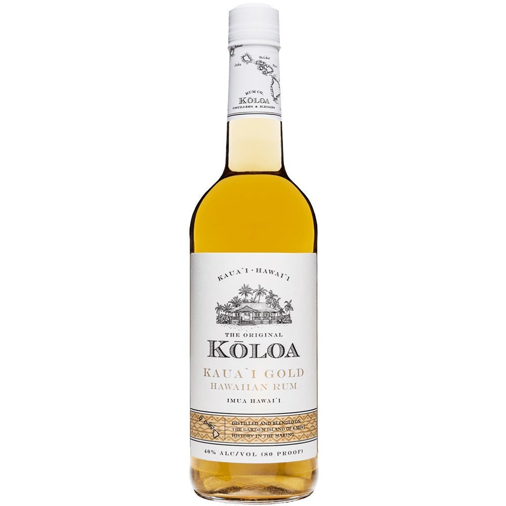 Kōloa Kauaʻi Gold Rum - Bottle Engraving
