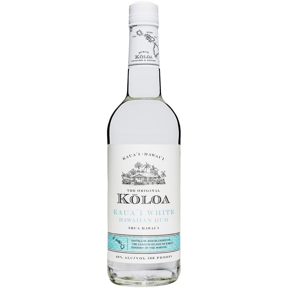 Kōloa Kauaʻi White Rum - Bottle Engraving