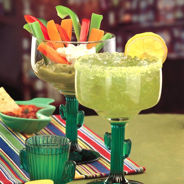 Libbey 12oz Customized 2 Cactus Margarita Glass - Bottle Engraving
