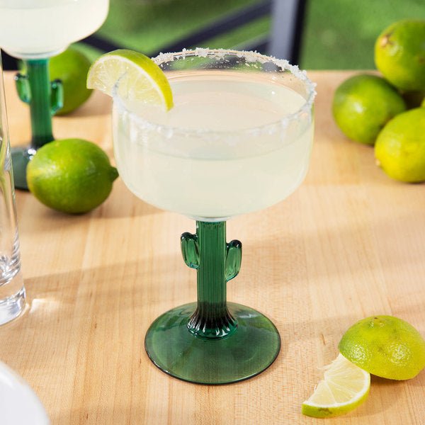 Libbey 12oz Customized Cactus Margarita Glass Cocktail - Bottle Engraving