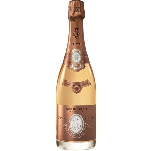 Louis Roederer Cristal Rose Champagne 2013 - Bottle Engraving