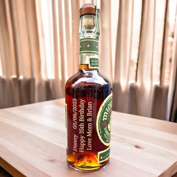 Michter's Barrel Strength 2023 Kentucky Rye Whiskey - Bottle Engraving