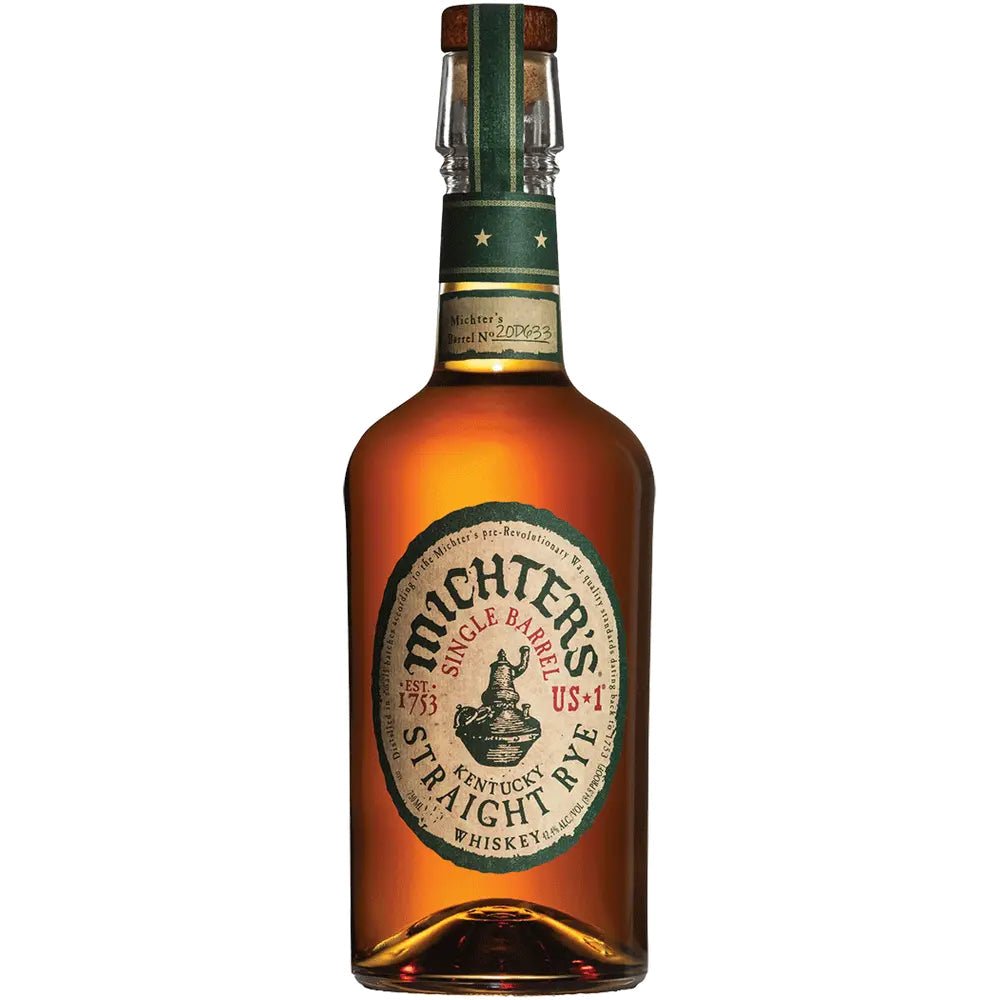 Michter's Kentucky Straight Rye Whiskey - Bottle Engraving