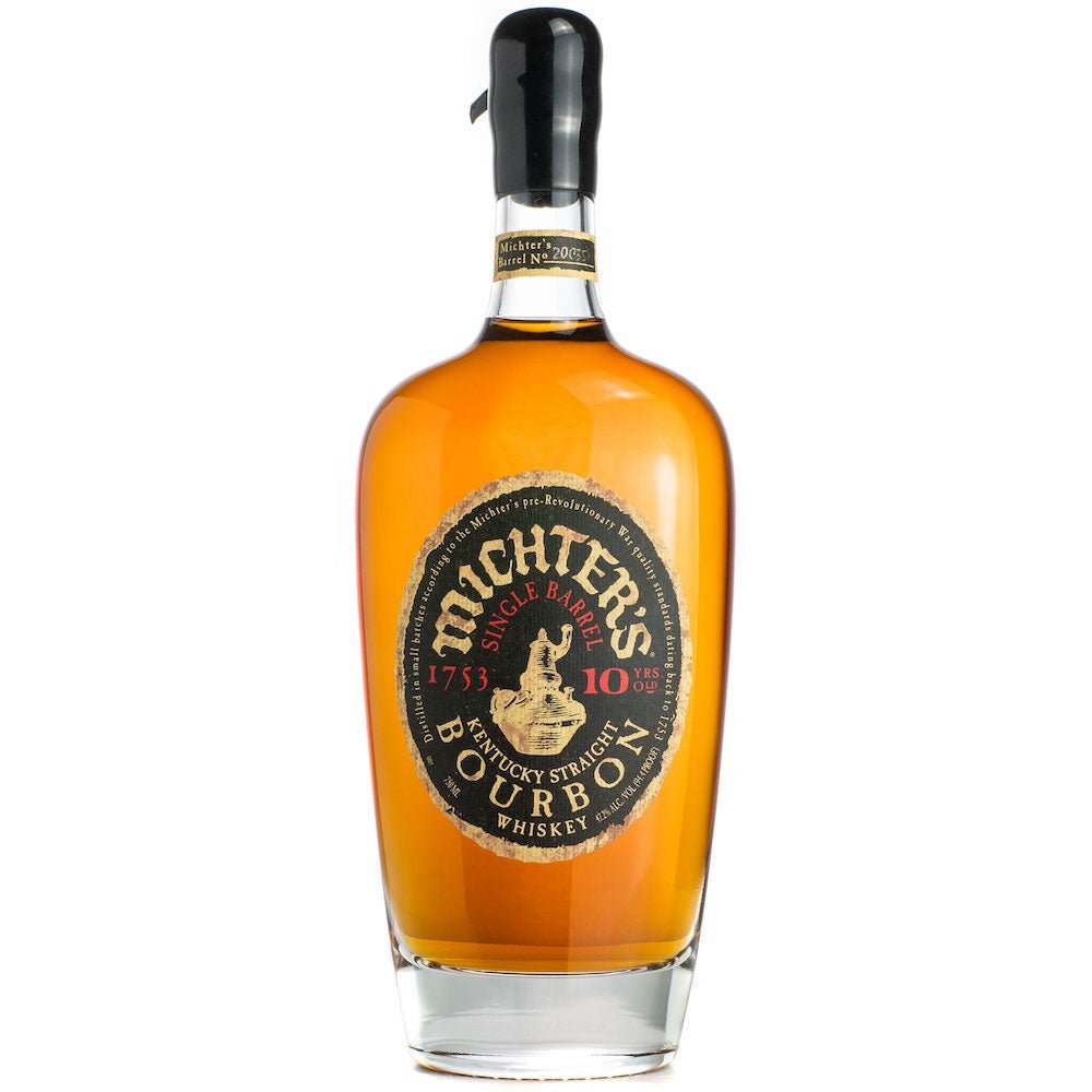 Michter's Single Barrel 10 Year Old Bourbon Whiskey 2021 - Bottle Engraving
