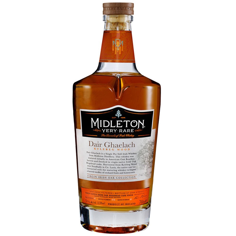 Midleton Dair Ghaelach Very Rare Irish Whiskey - Bottle Engraving
