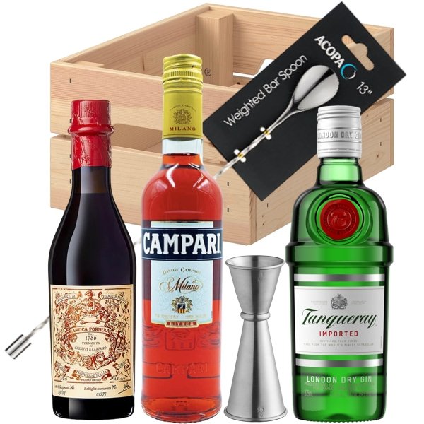 Campari Negroni Cocktail Kit Gift Set