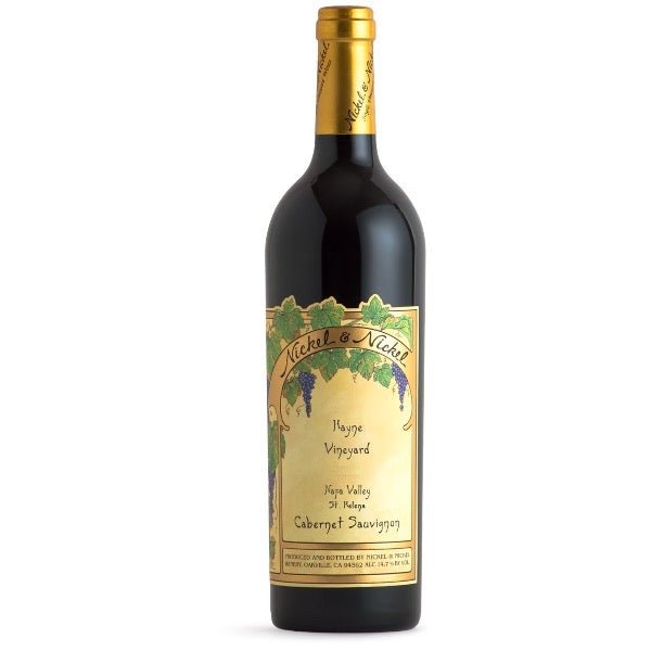 Nickel & Nickel Hayne Vineyard Cabernet Sauvignon - Bottle Engraving