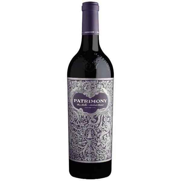 Patrimony Cabernet Franc Paso Robles - Bottle Engraving