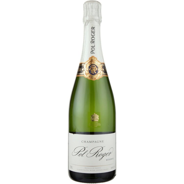 Pol Roger Champagne Brut Reserve - Bottle Engraving