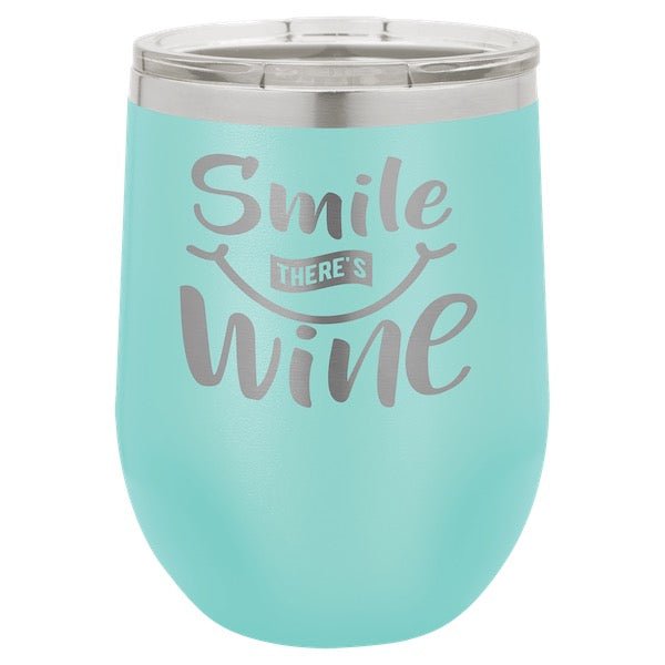 Polar Camel 12 oz. Vacuum Insulated Stemless Wine Tumbler with Lid - Bottle Engraving