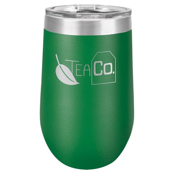 Polar Camel 16 oz. Vacuum Insulated Stemless Wine Tumbler with Lid - Bottle Engraving