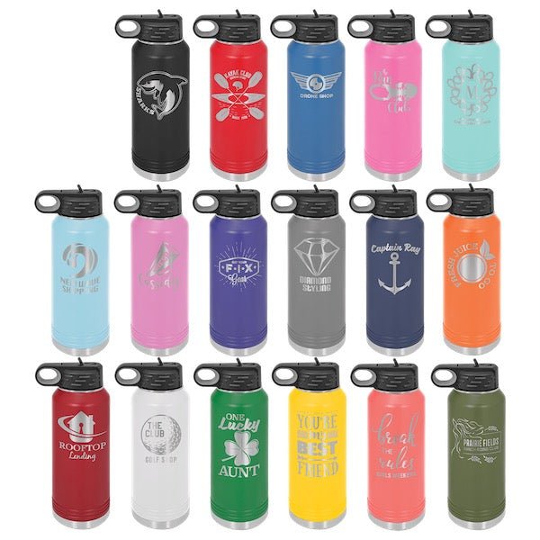 Polar Camel Water Bottle 32oz. - Bottle Engraving