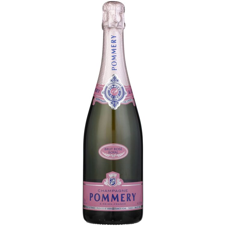 Pommery Champagne Brut Rose - Bottle Engraving