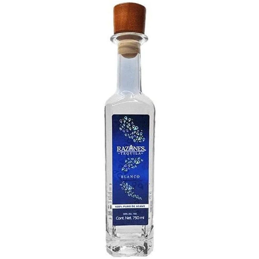 Razones Blanco Tequila - Bottle Engraving