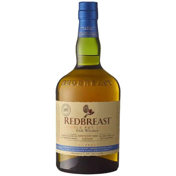 Redbreast Single Pot Still Kentucky Oak Irish Whiskey - Bottle Engraving