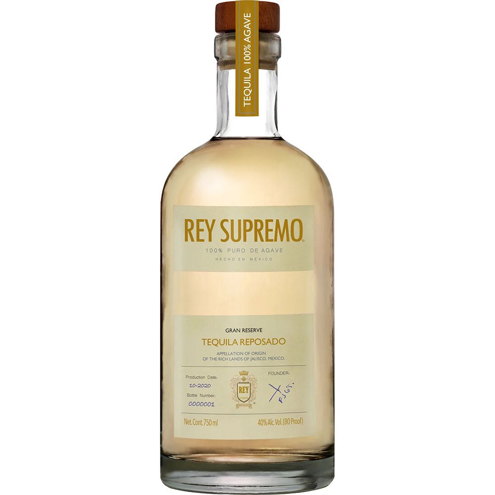 Rey Supremo Reposado Tequila - Bottle Engraving