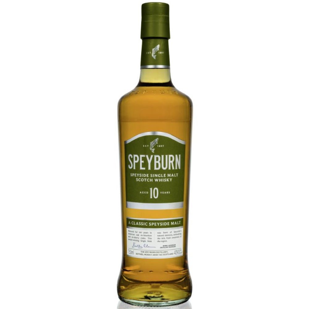 Speyburn 10 Year Old Single Malt Scotch Whisky - Bottle Engraving