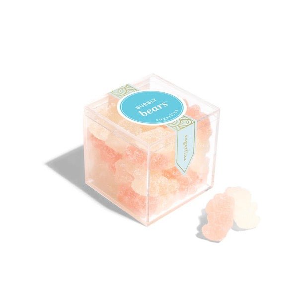 Sugarfina Bubbly Bears Champagne Gummy - Small Candy Cube - Bottle Engraving