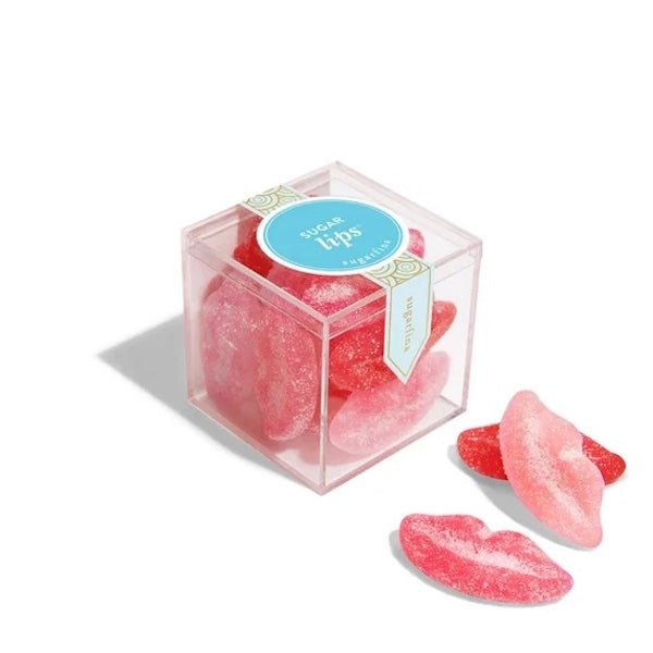 Sugarfina Sugar Lips Sour Gummy Candy Cube - Bottle Engraving