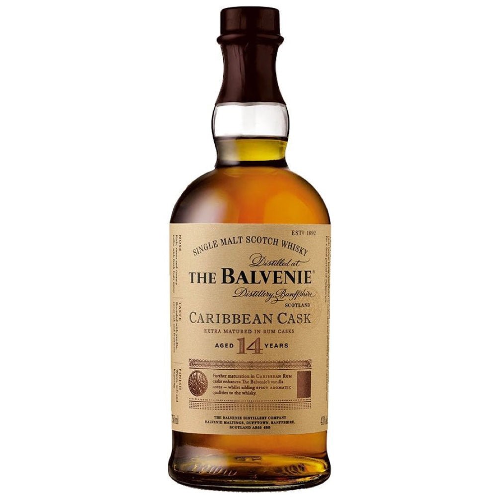 The Balvenie 14 Year Old Caribbean Cask Scotch Whisky - Bottle Engraving