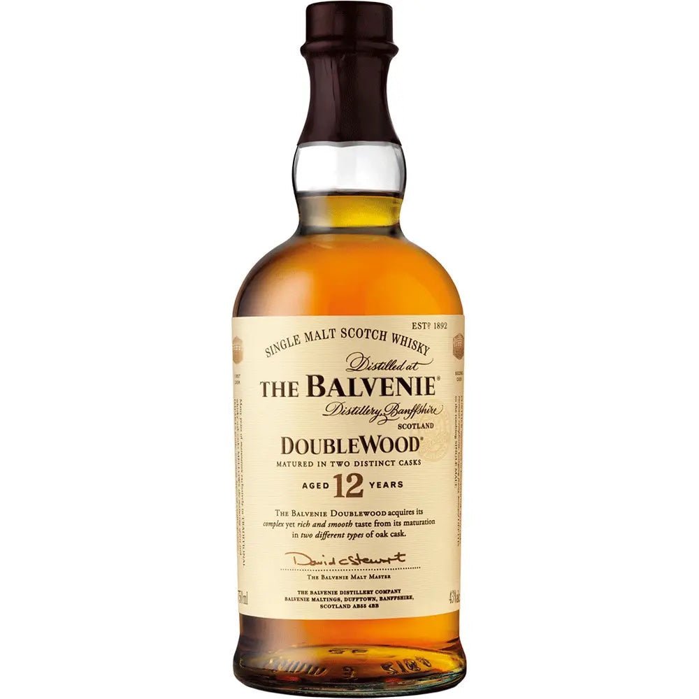 The Balvenie Double Wood 12 Year Old Single Malt Scotch Whisky - Bottle Engraving