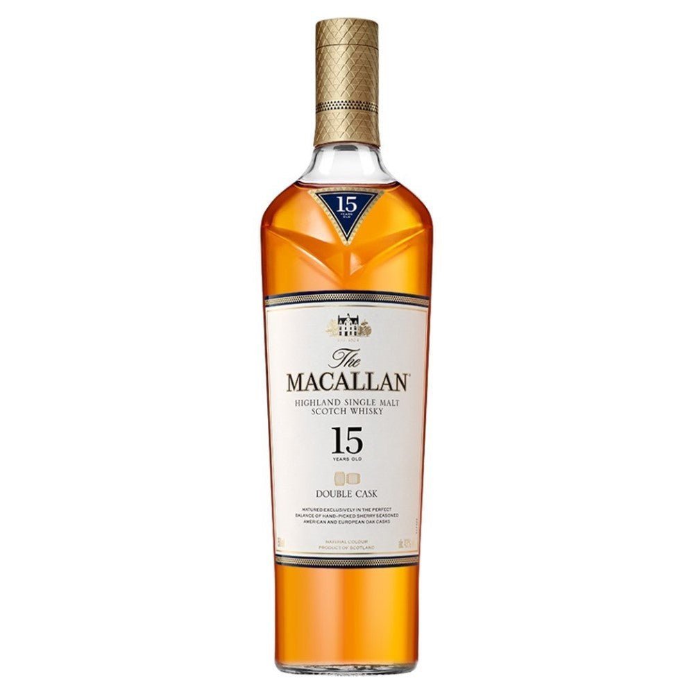The Macallan 15 Year Double Cask Single Malt Scotch - Bottle Engraving