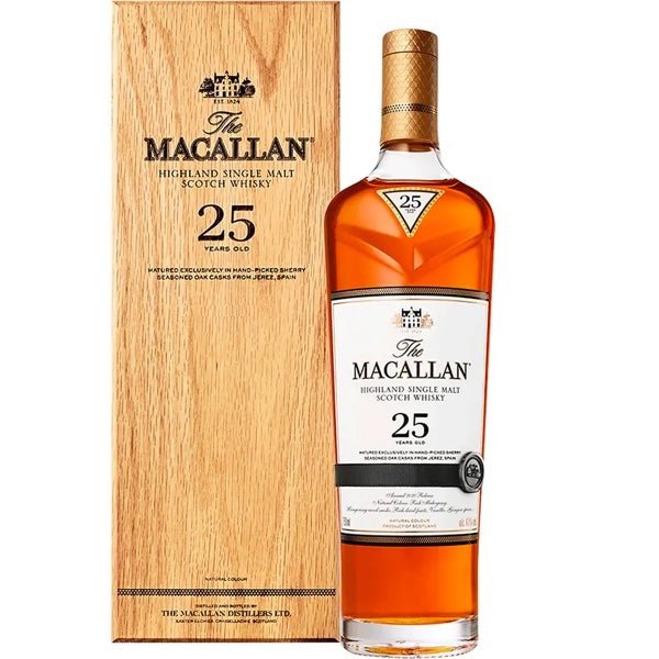 The Macallan 25 Year Highland Single Malt Scotch Whisky - Bottle Engraving