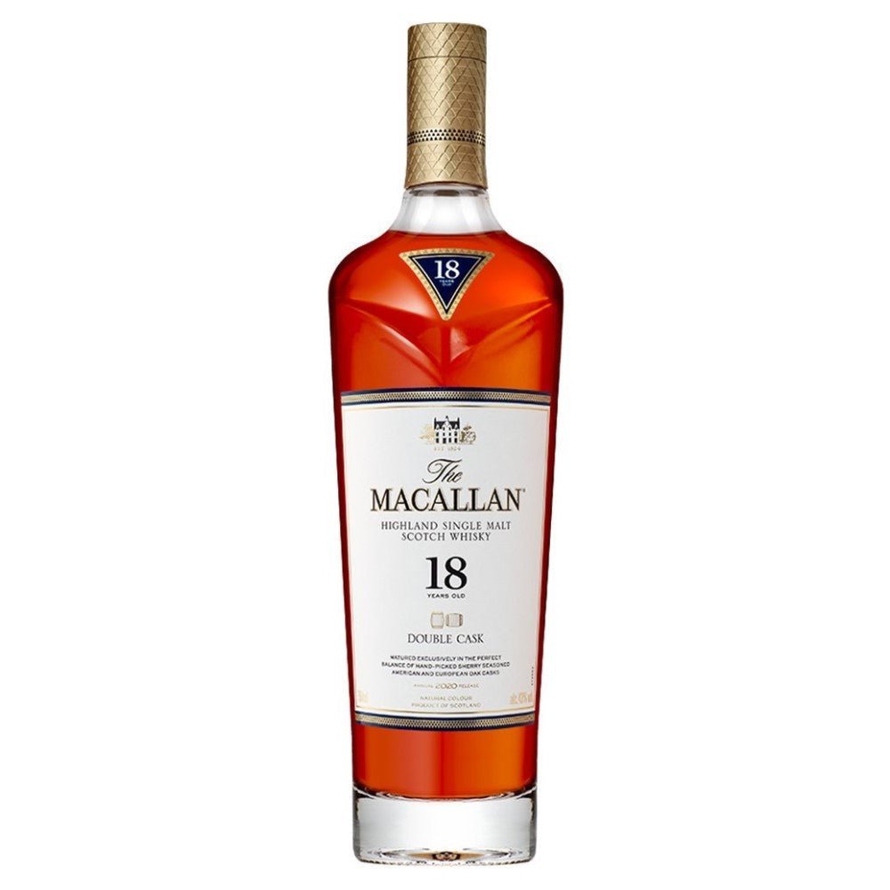 The Macallan Double Cask 18 Year Single Malt Scotch Whisky - Bottle Engraving