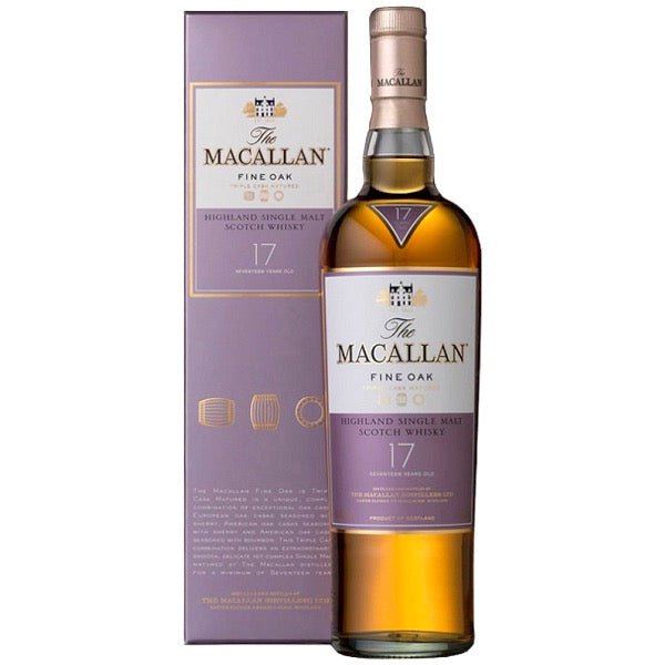 The Macallan Fine Oak 17 Year Scotch Whisky - Bottle Engraving