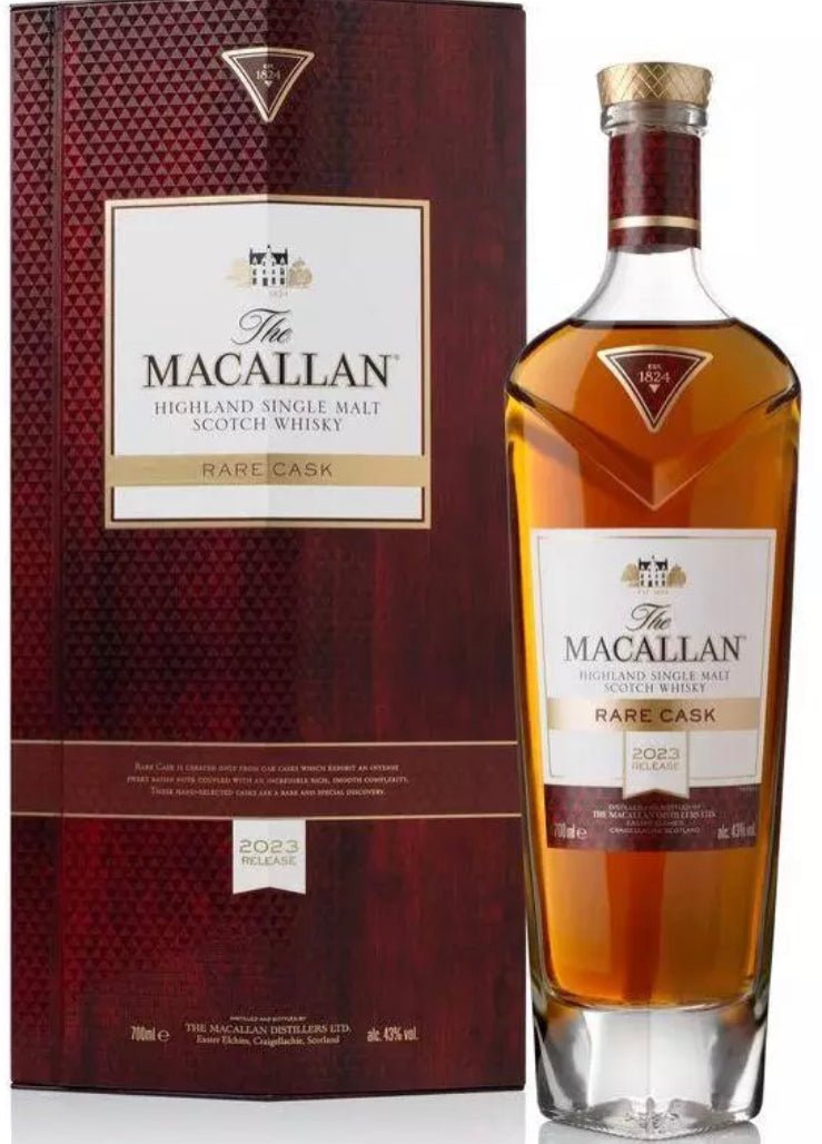 The Macallan Rare Cask 2023 Scotch Whisky - Bottle Engraving