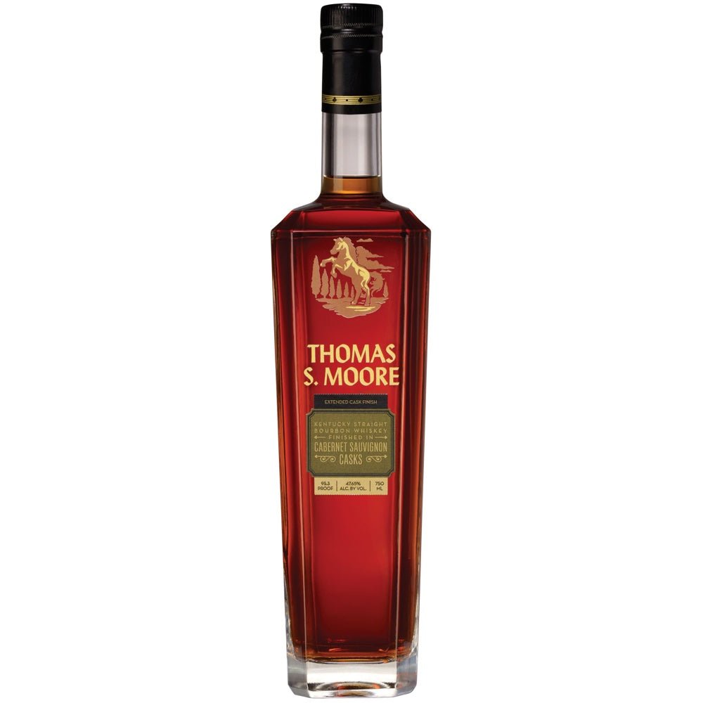 Thomas S. Moore Cabernet Sauvignon Cask Bourbon - Bottle Engraving