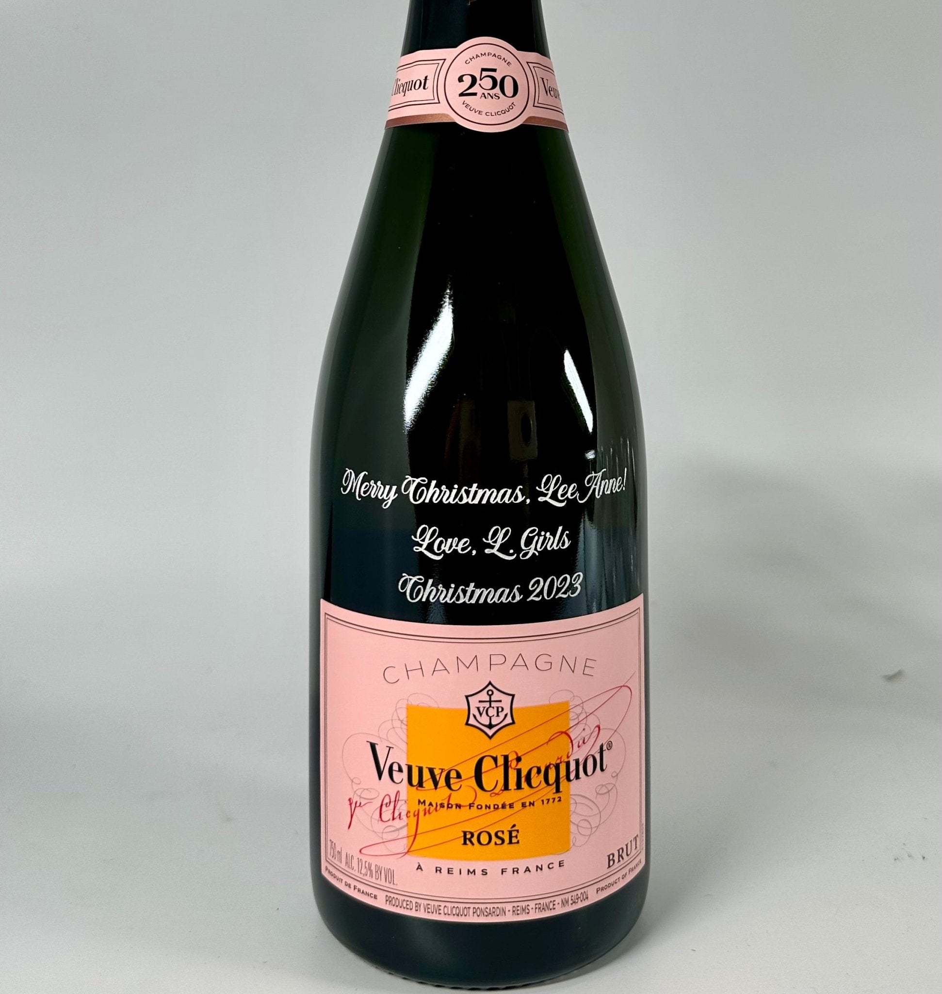 Veuve Clicquot Rosé – Bottle Engraving