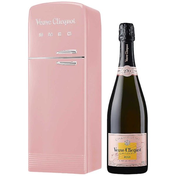 Veuve Clicquot Rose Smeg Collaboration Champagne - Bottle Engraving