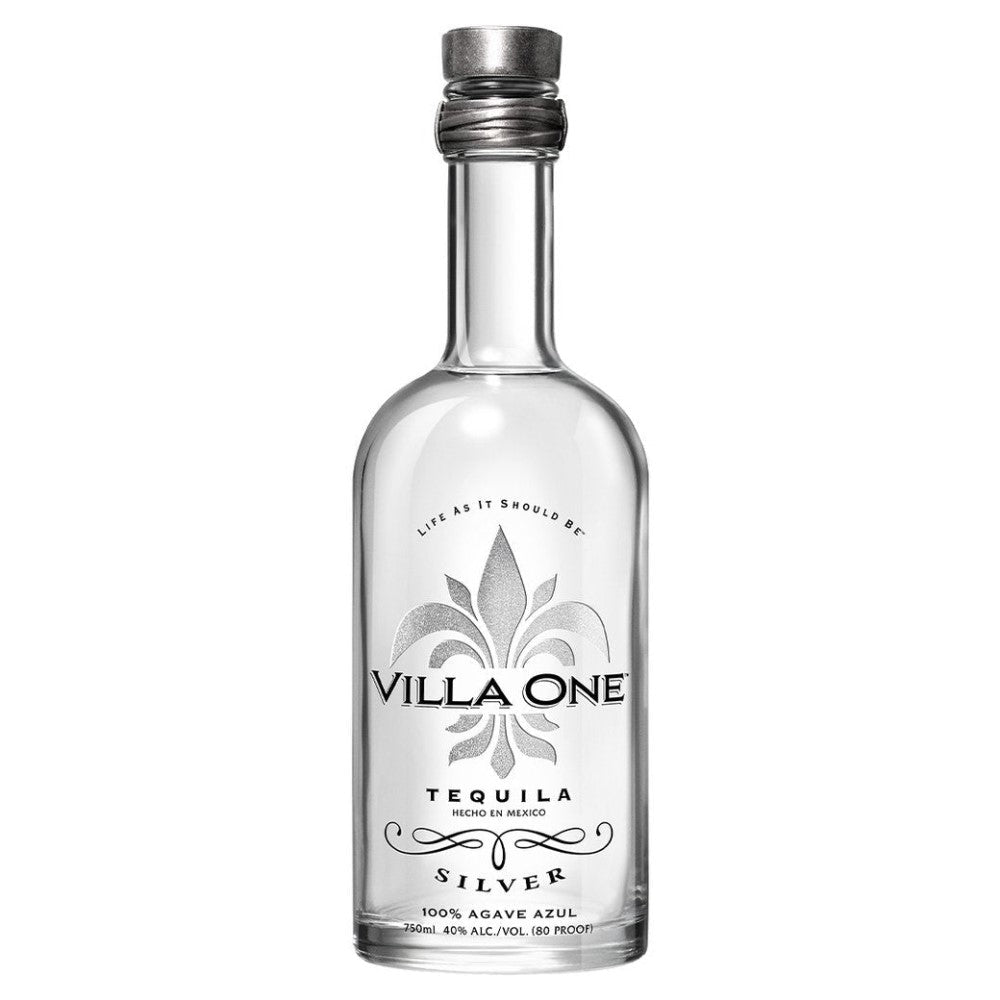 Villa One Silver Tequila - Bottle Engraving