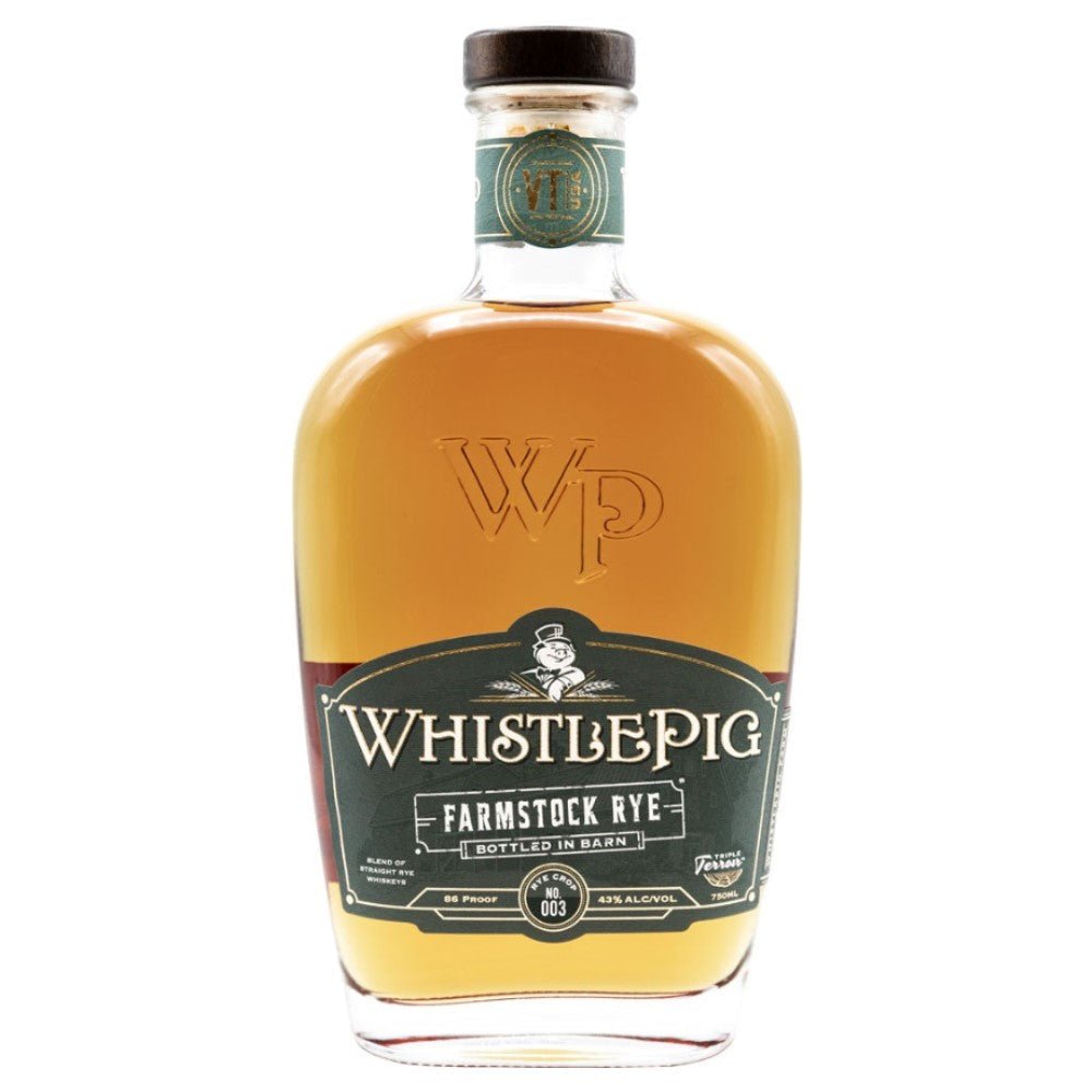 WhistlePig Farmstock Rye Whiskey - Bottle Engraving