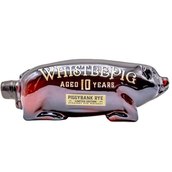 WhistlePig PiggyBank 10 Year Rye Limited Edition Whiskey - Bottle Engraving