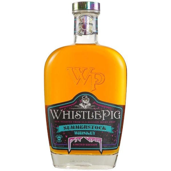 WhistlePig Summerstock Pit Viper Limited Edition Whiskey - Bottle Engraving