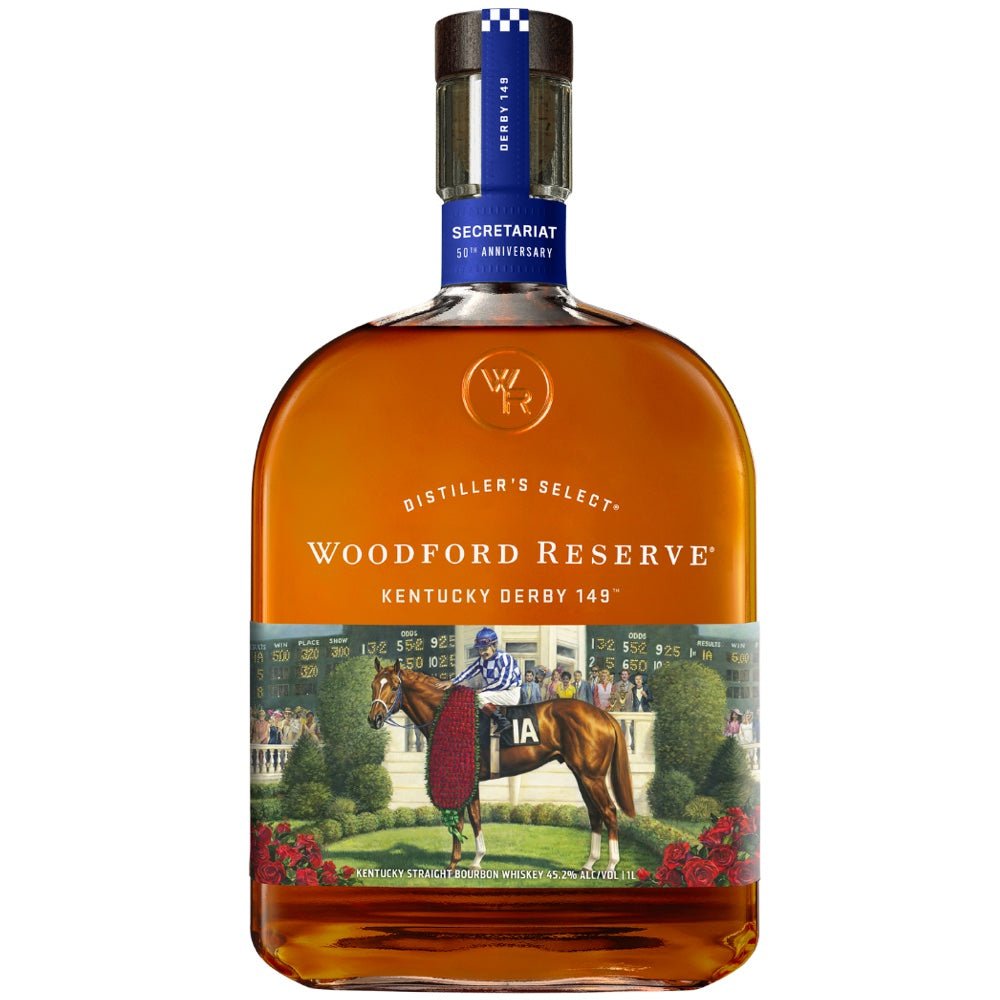 Woodford Reserve 2023 Kentucky Derby 149 Bourbon Whiskey - Bottle Engraving