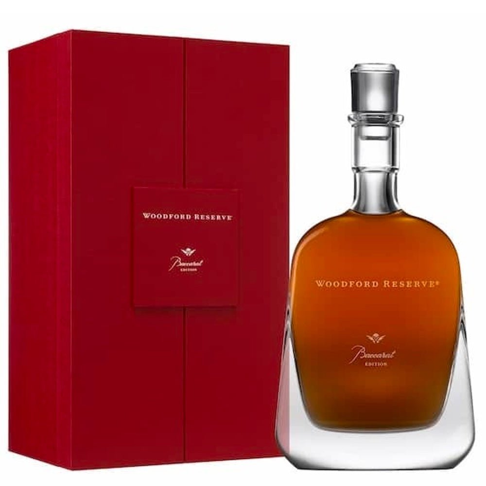 Woodford Reserve Baccarat Edition Kentucky Straight Bourbon Whiskey - Bottle Engraving