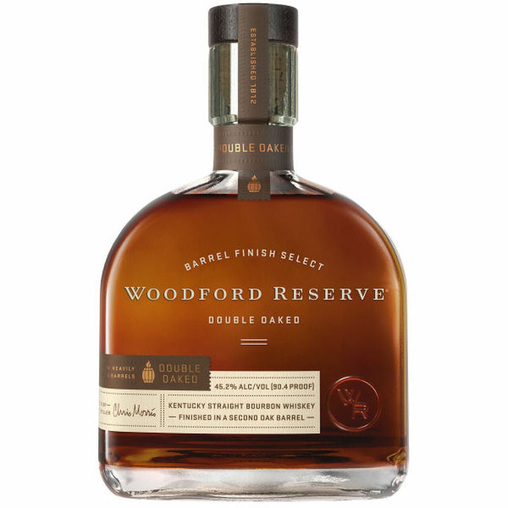 Woodford Reserve Double Oaked Kentucky Bourbon Whiskey - Bottle Engraving