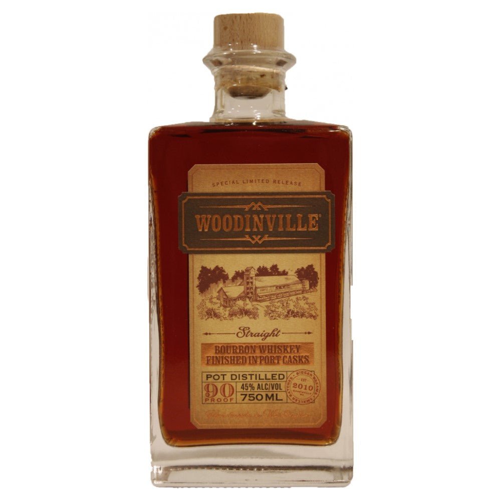 Woodinville Port Finished Straight Bourbon Whiskey - Bottle Engraving